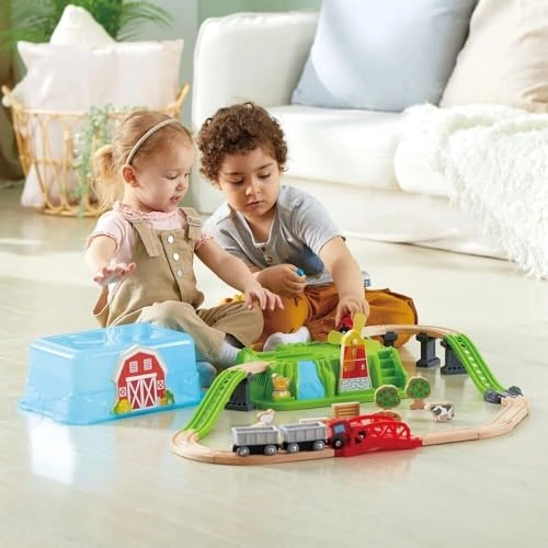 Countryside Train Bucket Set - 41-Piece