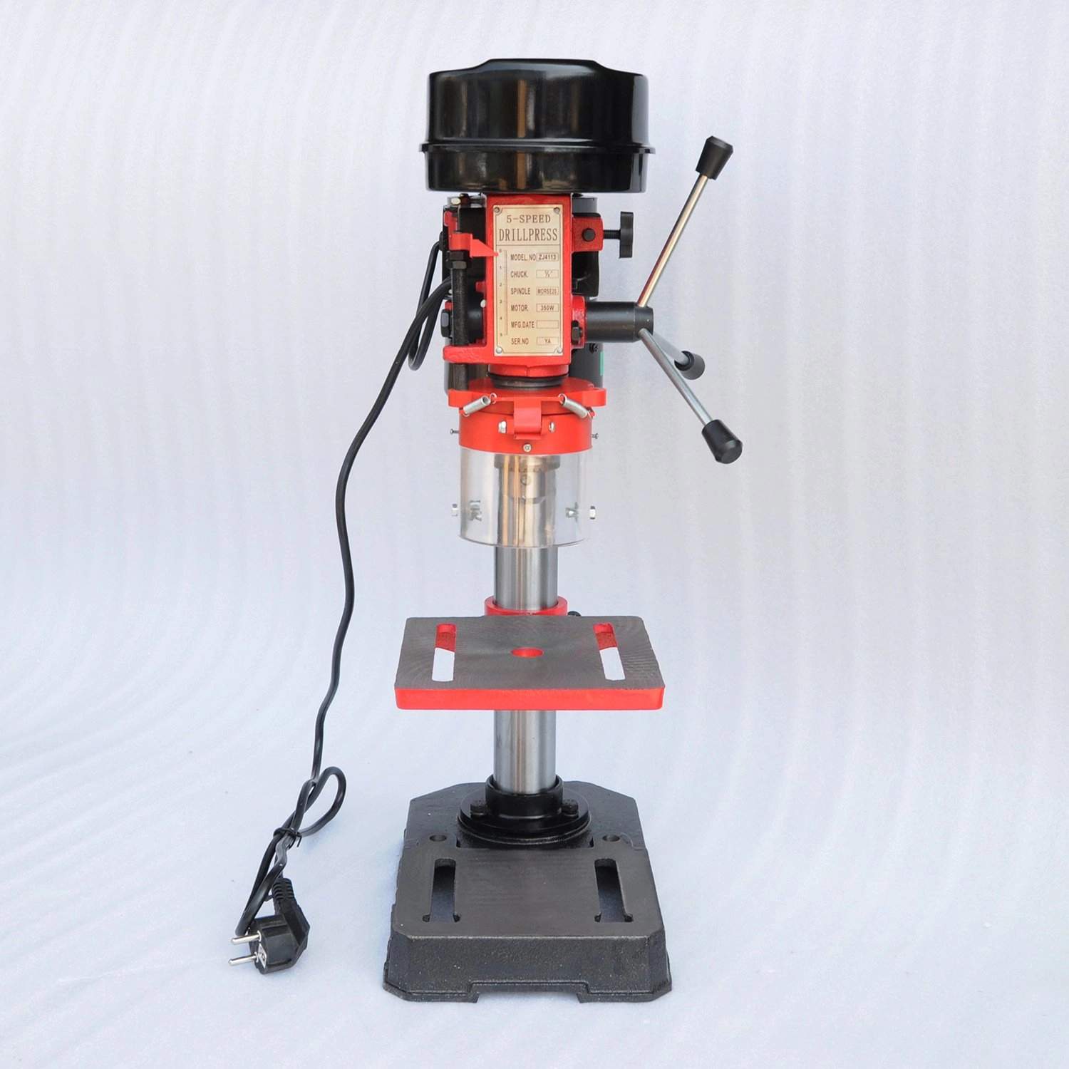 NUOLIANG Mini Stand Press Mount Bench Drill - 350W 8 inch 5 Speed