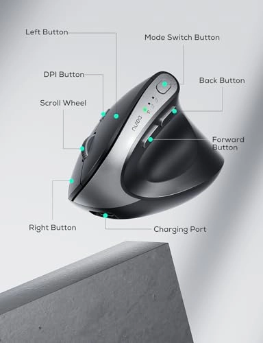 MD280 Ergonomic Vertical Mouse - Wireless