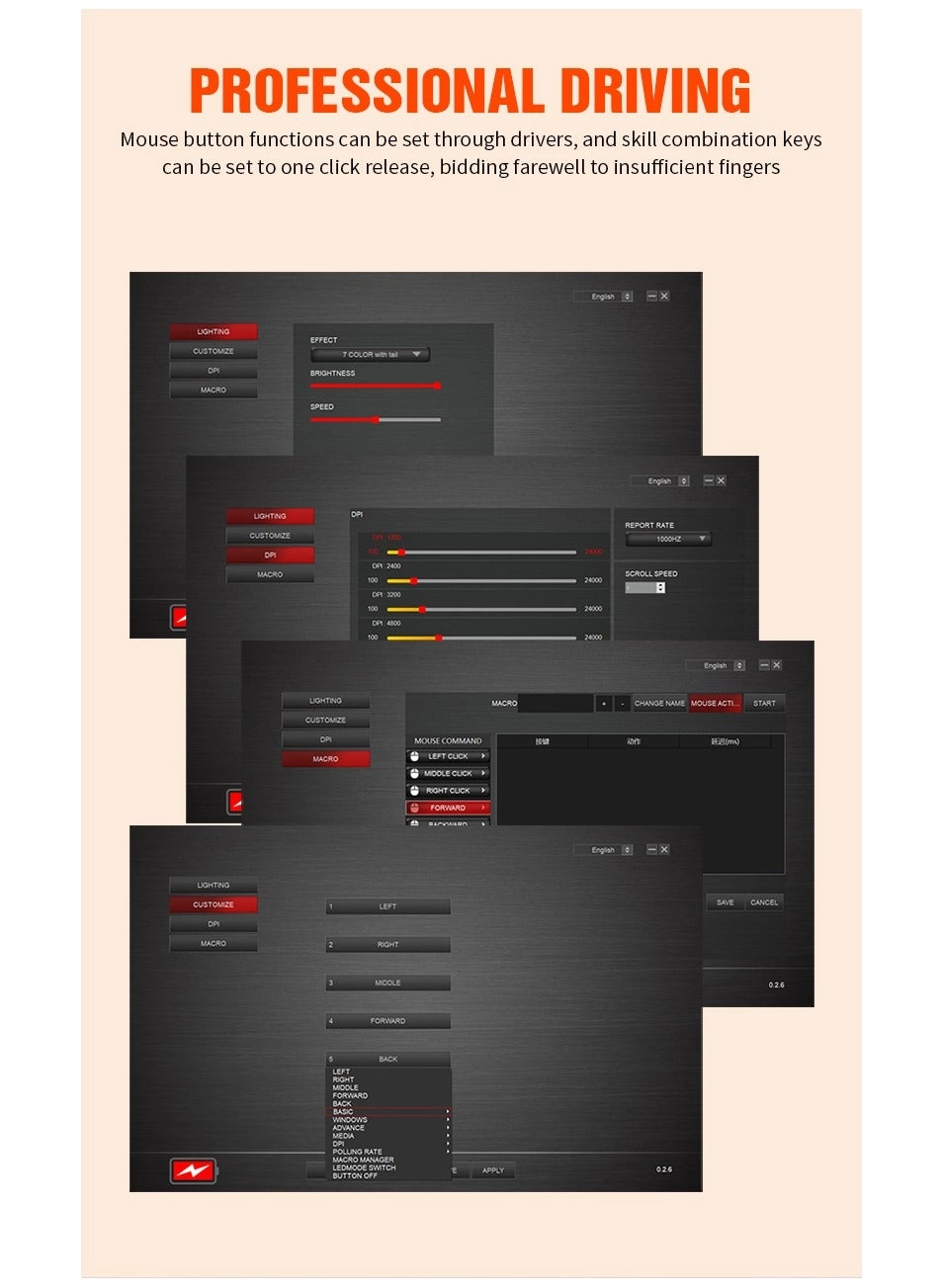 H9 Pro - 2.4G Bluetooth Wired
