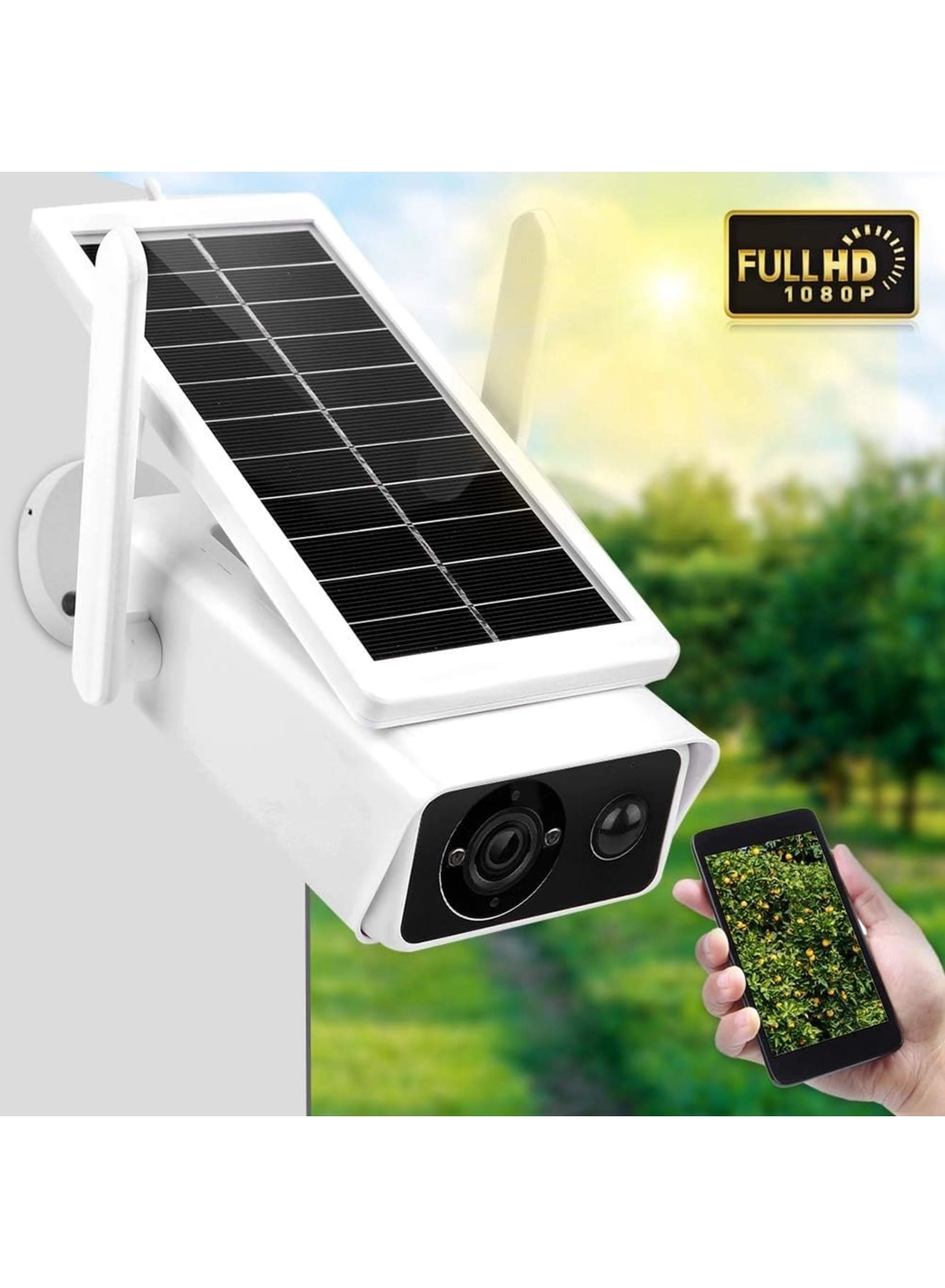 Solar Surveillance Camera 1080P
