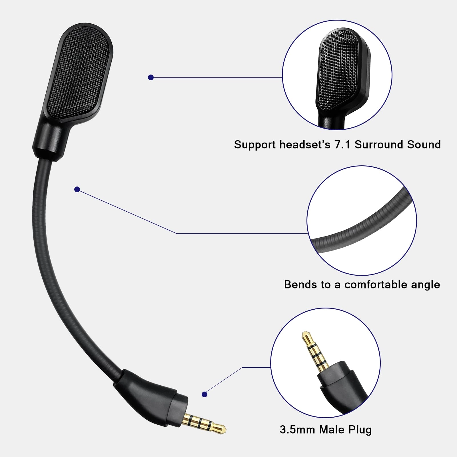 MICRP03 3.5mm-Mini-Jack Microphone