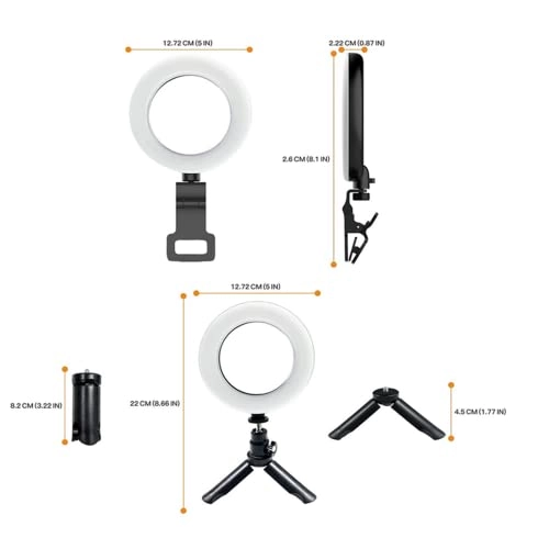 F-601A - 5" LED 5 Light Modes 10 Brightness