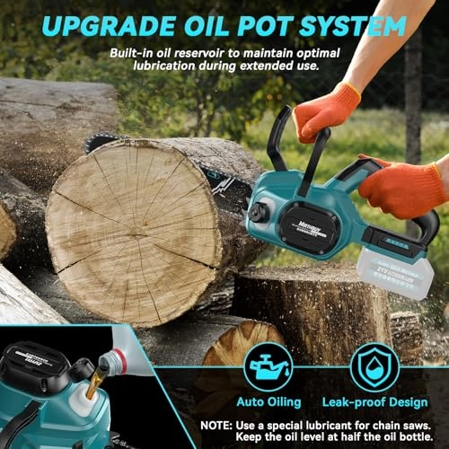 Brushless Battery Chainsaw - 1300 W