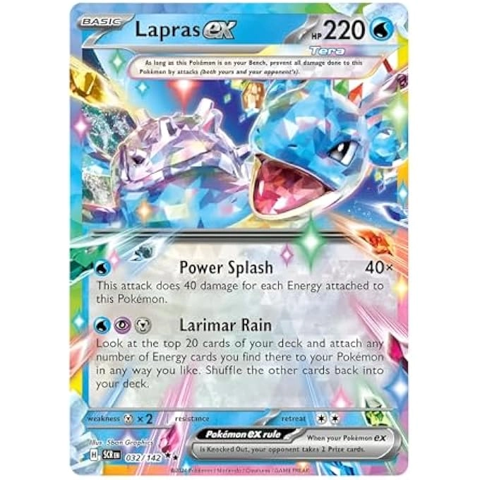 rayihni POKEMON LAPRAS EX 032/142