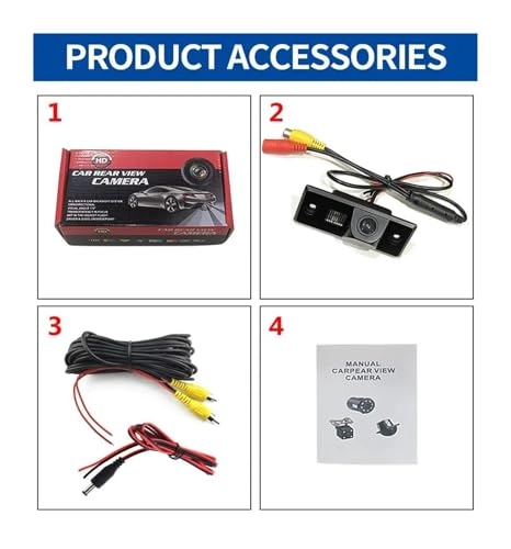 HD Car Rear View Camera - Wire AHD1080P