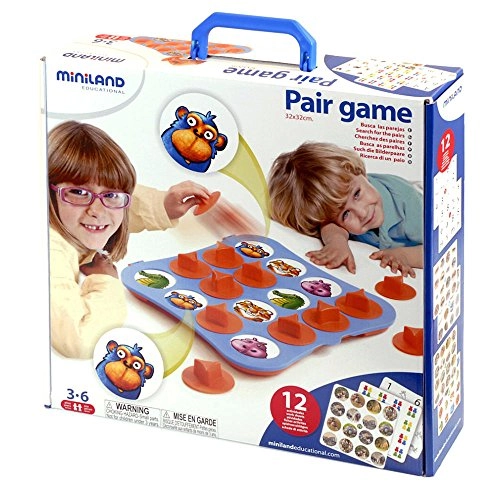 Pair Game First Learnings Set - 3 to 6 years 19 pieces
