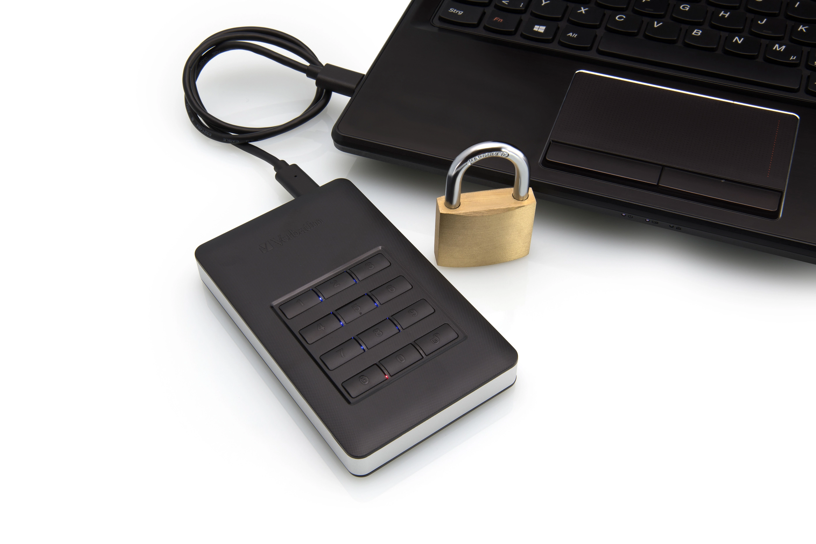 Store 'n' Go Secure Portable 2TB HDD