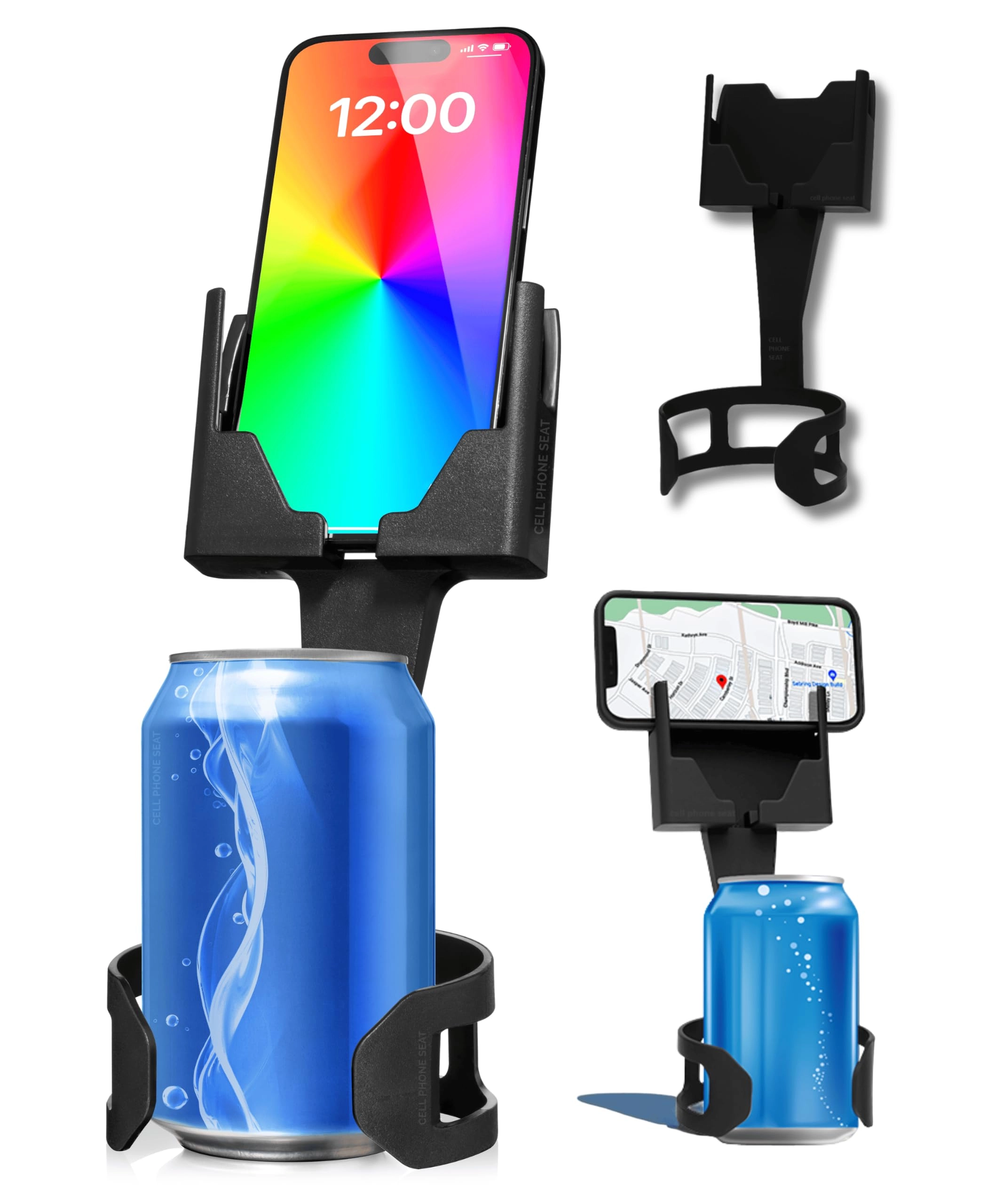 CELL PHONE SEAT CPS-100 - Adjustable black