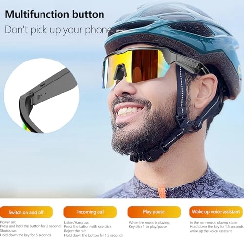 Smart Glasses - AI Translation BT5.3 Polarized