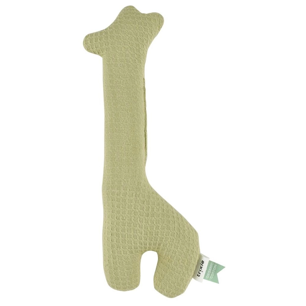 Rattle Giraffe Daring Dino - 0 months 100% organic cotton