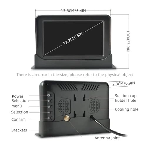 Backup Camera - Built in IR 2.4G Wireless 1080P