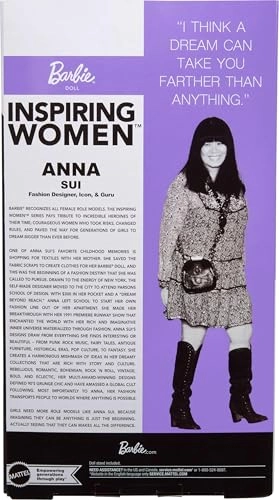 Barbie Inspiring Women Anna Sui - 1:6 scale Plastic Ages 6+
