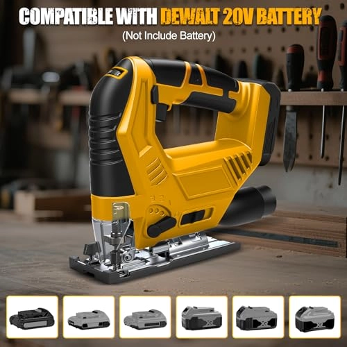 Cordless Jigsaw - 20V 45° Bevel 6-Speed