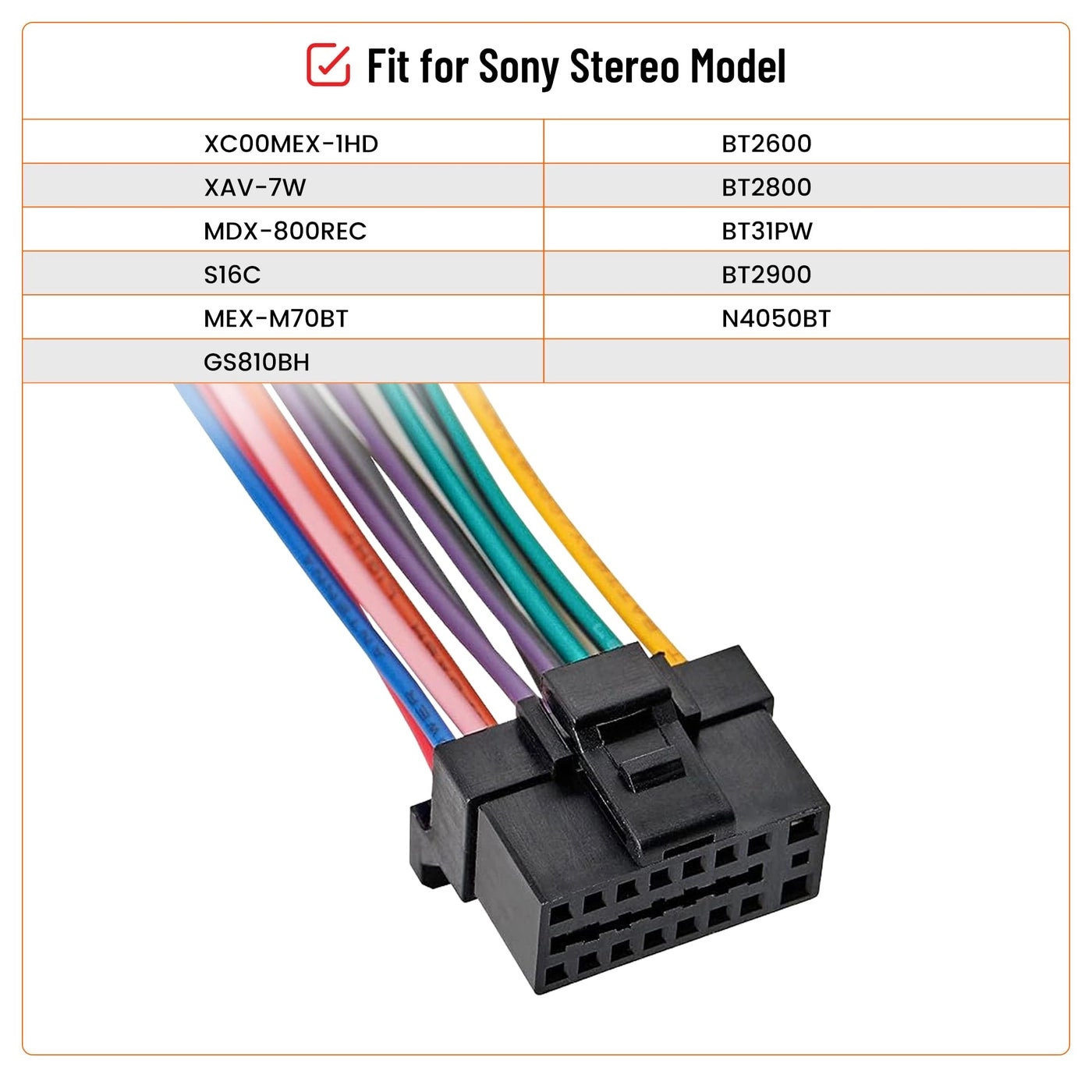 16-Pin Power Plug - Sony