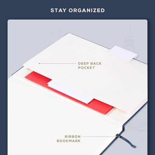 Ruled Notebook A4 Hardcover - Lined