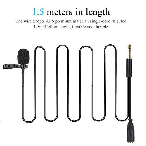 Lapel Microphone 3.5mm-Mini-Jack Microphone