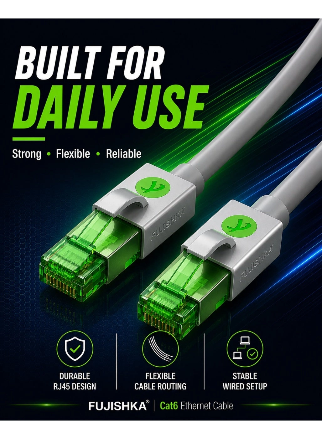 Cat6 Ethernet Cable - 25 m