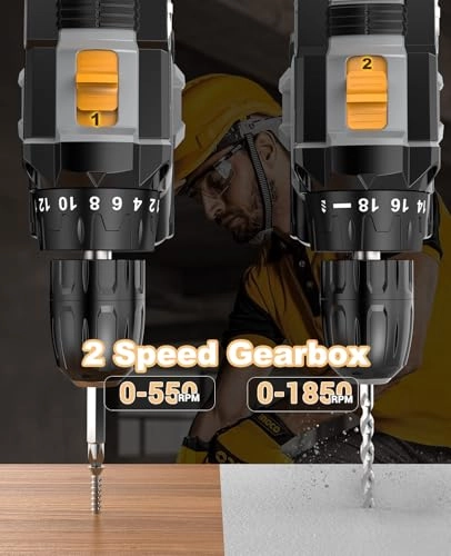 Cordless Drill - 2.0Ah 21V