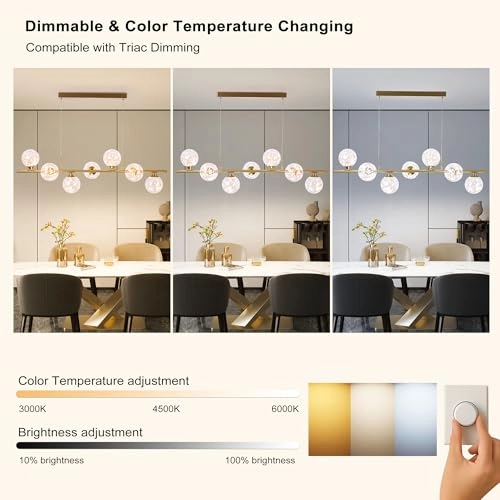 Modern Pendant Light - maximum 51 inches (130cm)