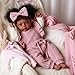 Reborn Baby Doll - 20 Inch Vinyl Cloth Body Black Ages 3+