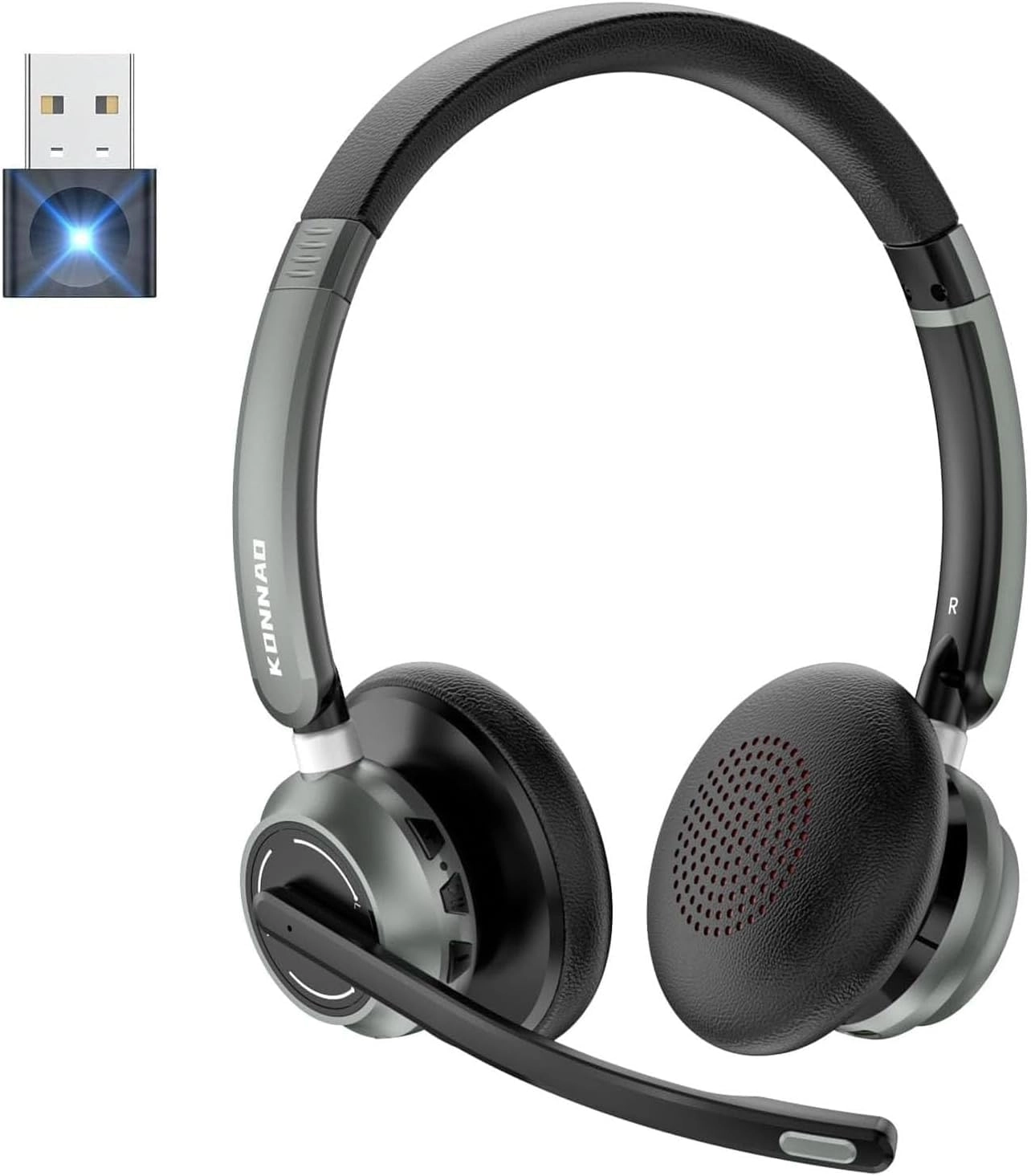 KONNAO Wireless Headsets with MIC Wireless Headset