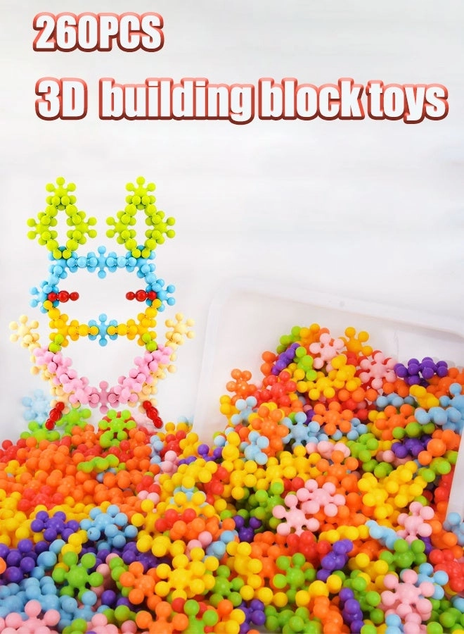 plum blossom building block - 260pcs