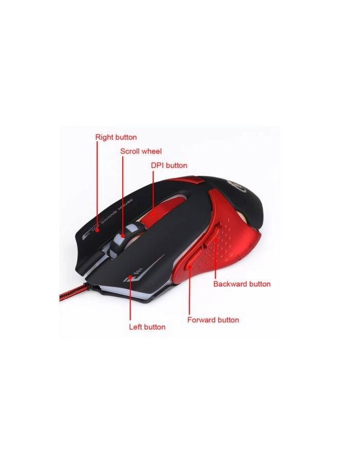 Ergonomic Optical Gaming Mouse - USB
