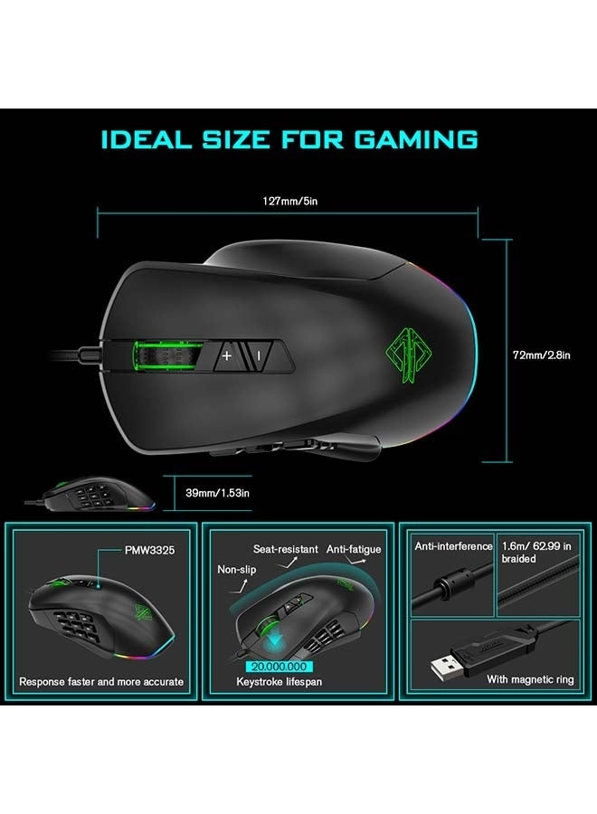 GTI Gaming Mouse - USB Wired