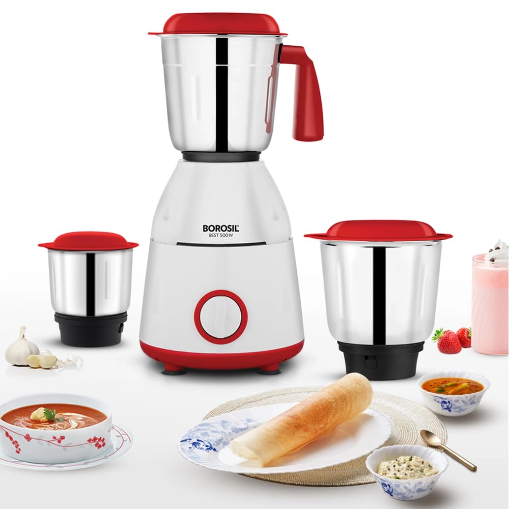 BOROSIL Best Mixer Grinder - 15 L 500 watt