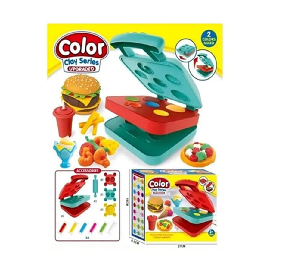 Jawda DIY Clay Dough Fast Food Kit - Clay 800g