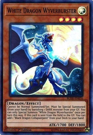 Yu-Gi-Oh! White Dragon Wyverburster BLHR-EN076