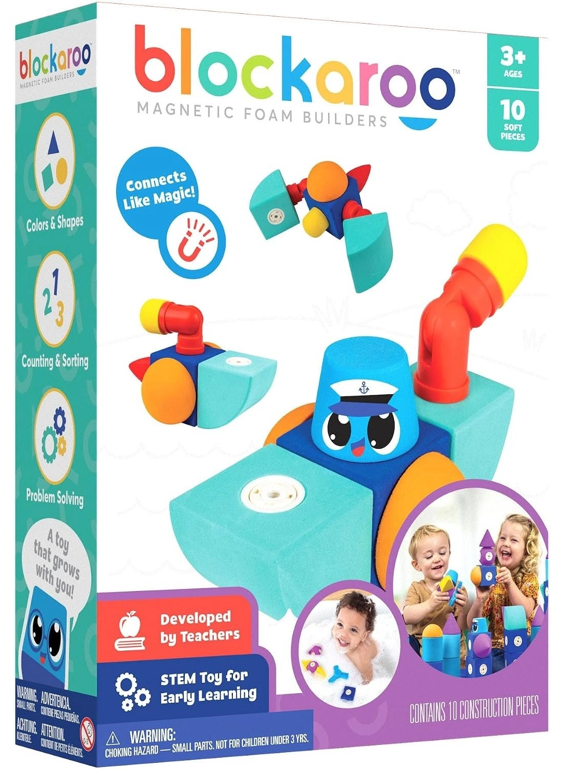 Blockaroo Tugboat Set - 10 pcs