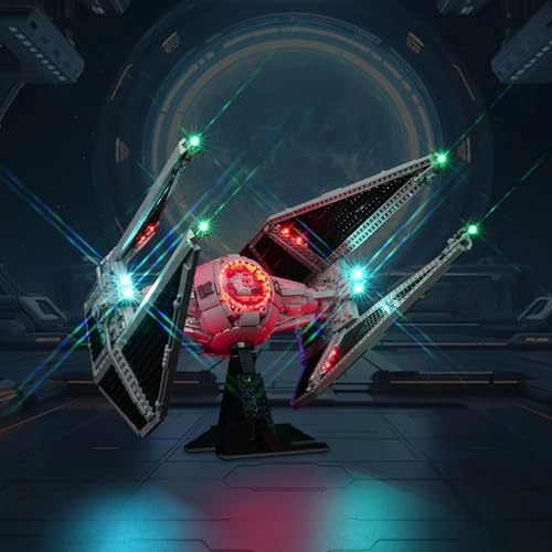 LED Lighting Kit for Star Wars TIE Interceptor - 75382 Classic Version