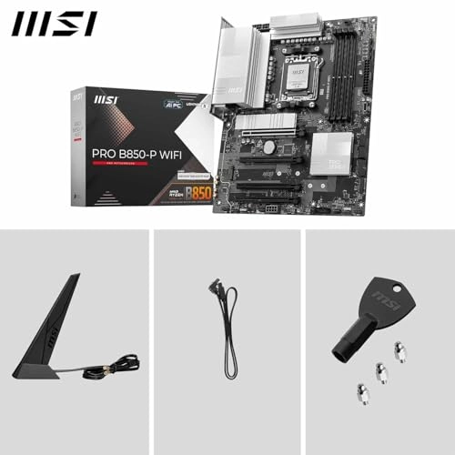 Ryzen 5 9600X - 6-Core 12-Thread 5.4GHz + PRO B850-P - ATX Wi-Fi 7