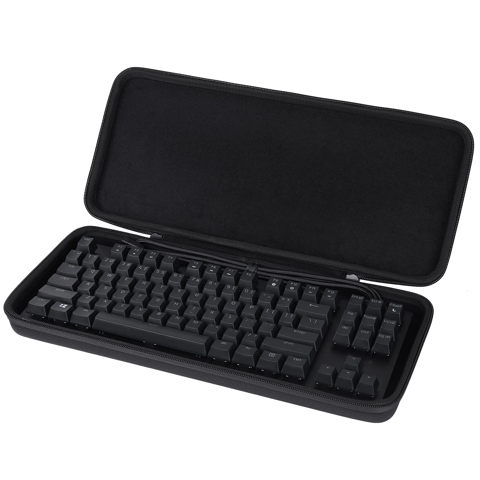 Hard Travel Case Replacement for Huntsman Tournament Edition TKL Tenkeyless Gaming Keyboard