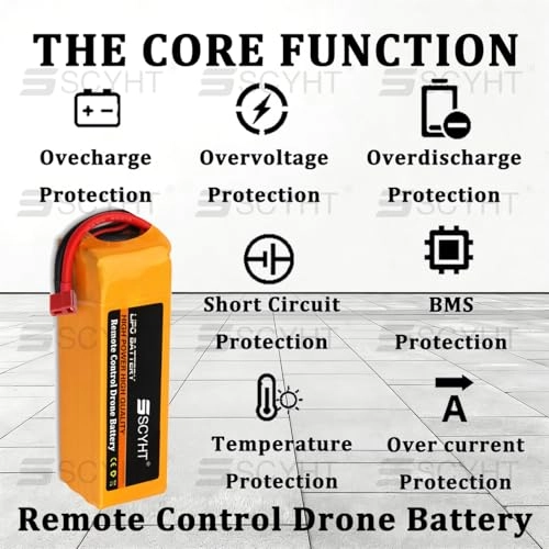 Drone Battery - 22.2V 8000mAh 90C