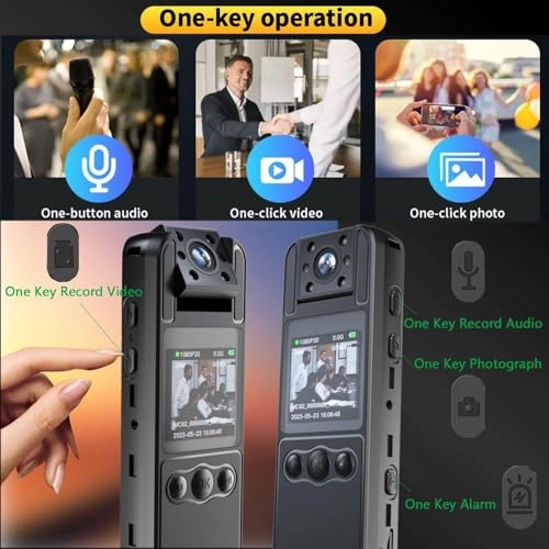 1080P HD Police Body Camera - 32GB