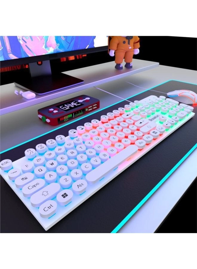 Zhaoyin Steampunk Keyboard And Mouse Suit - Wired