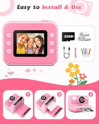 Kids Camera - 24MP 1080P