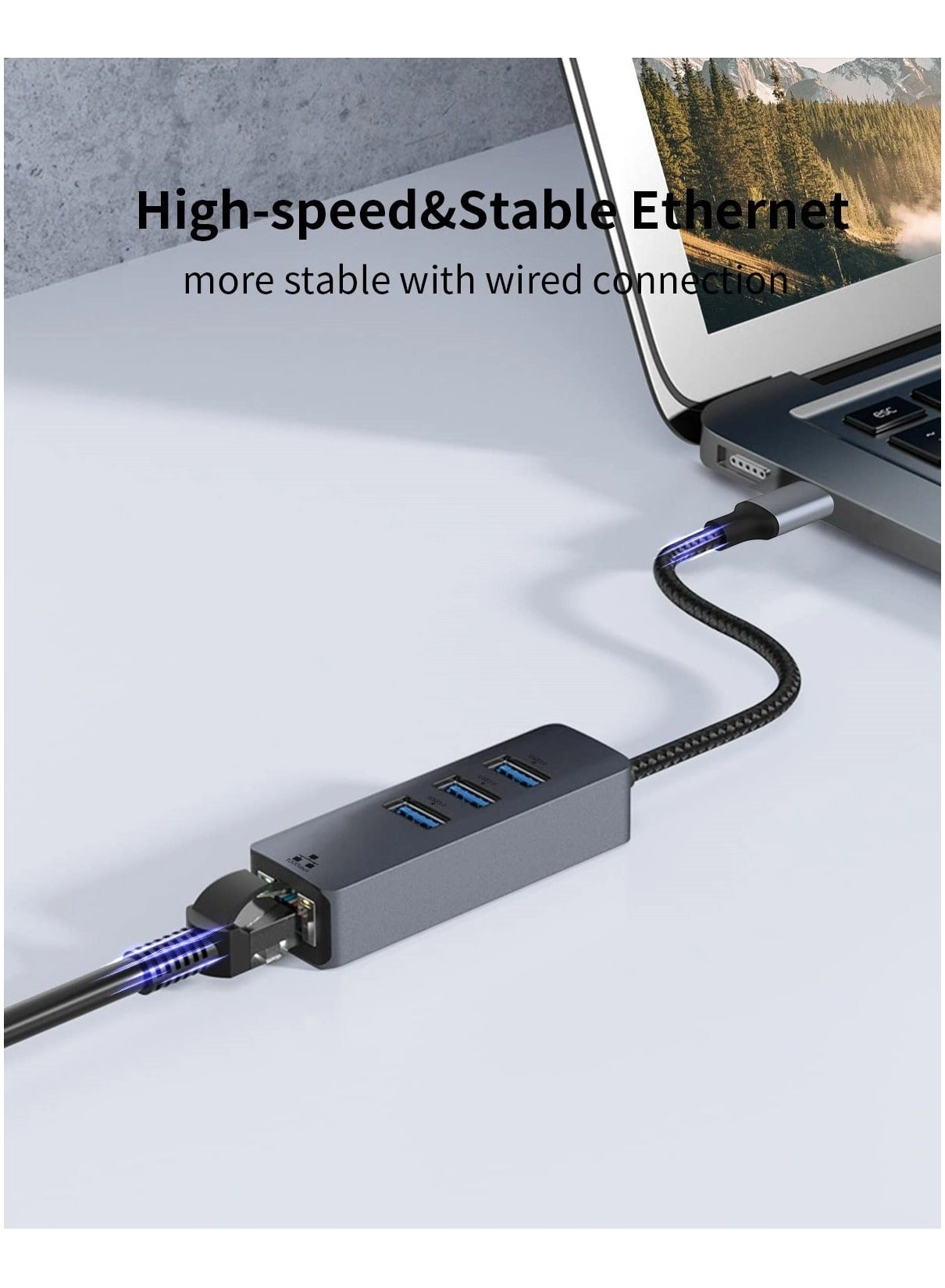 USB C to Ethernet Adapter
