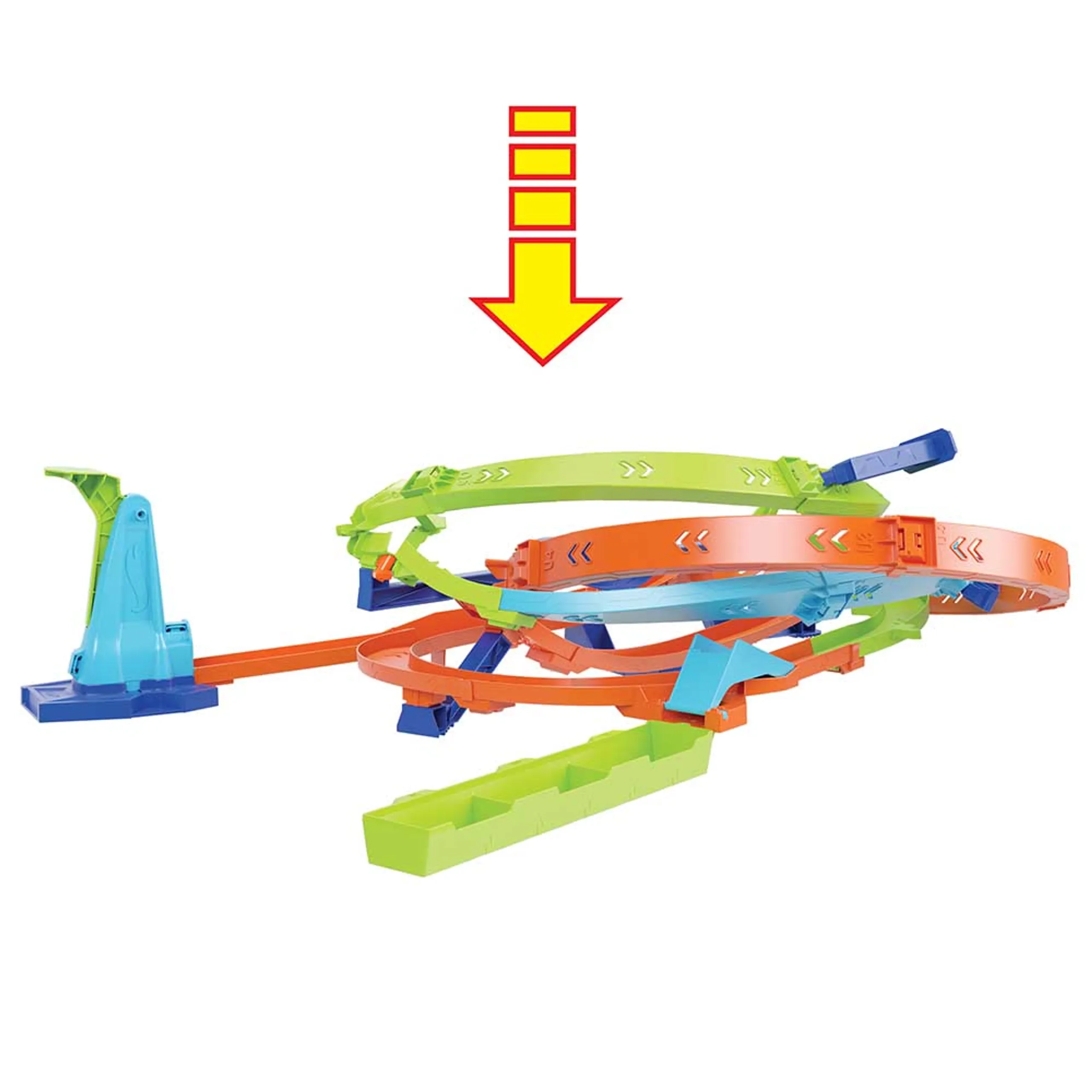 Action Loop Cyclone Challenge 1:64 Die-Cast Car