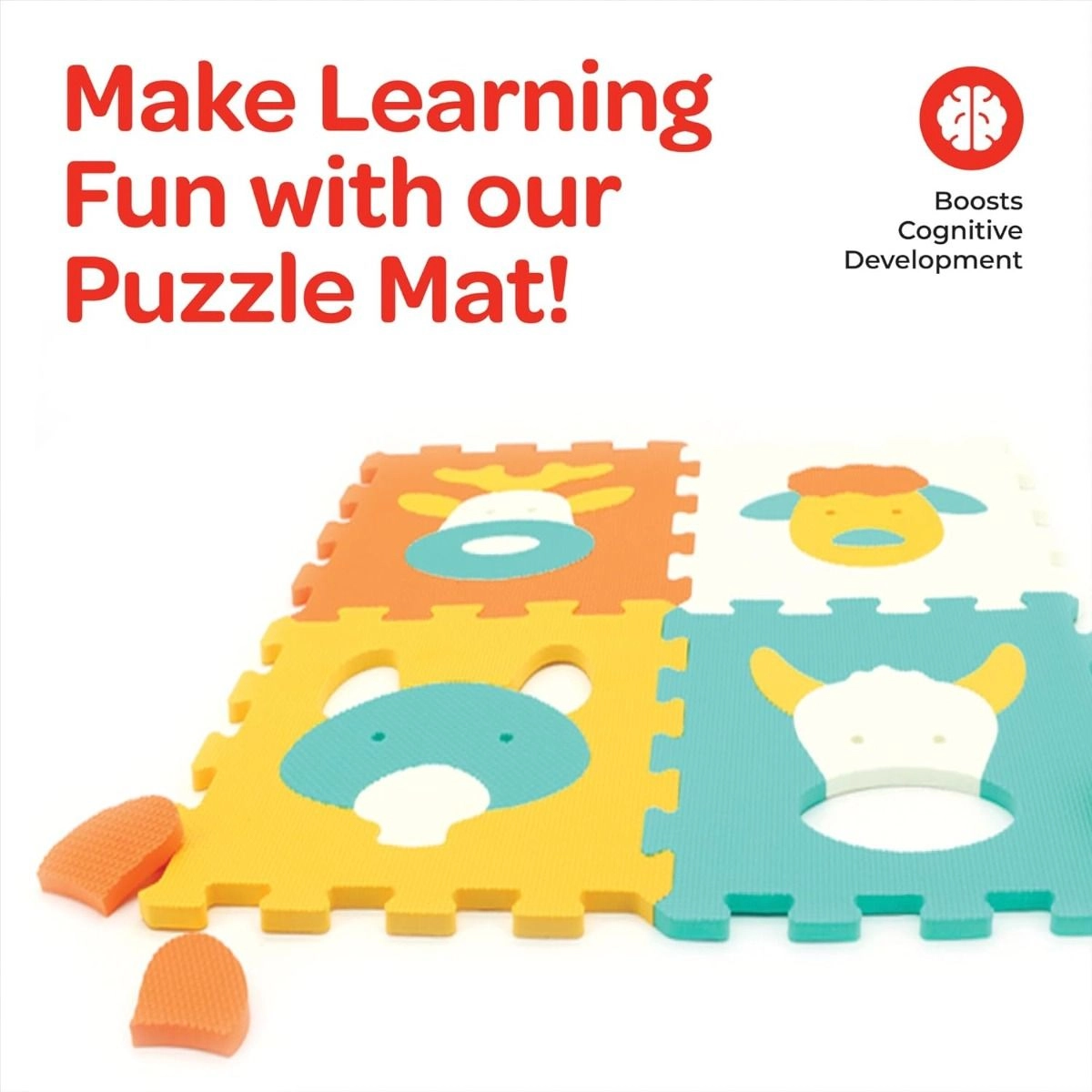 Puzzle Activity Floor Mat - 10 Months