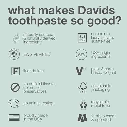 Fluoride Free Toothpaste - 5.25Oz Teeth Whitening