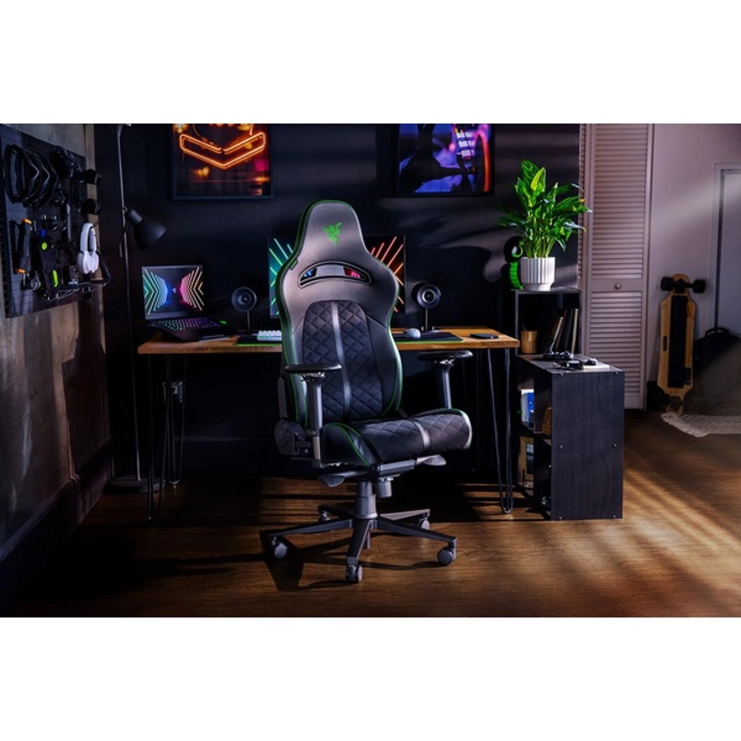 Enki - Gaming Chair Green