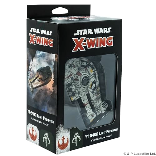 Star Wars X-Wing 2nd Edition Miniatures Game YT-2400 Light Freighter Expansion Pack