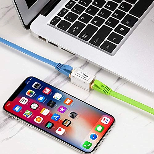 RJ45 Inline Coupler - Shielded CAT6A Female to Female