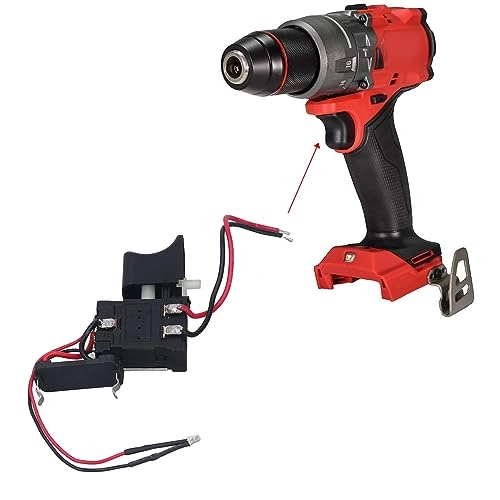 Drill Trigger Switch - Speed Control CW CCW 7.2-24V DC 16A