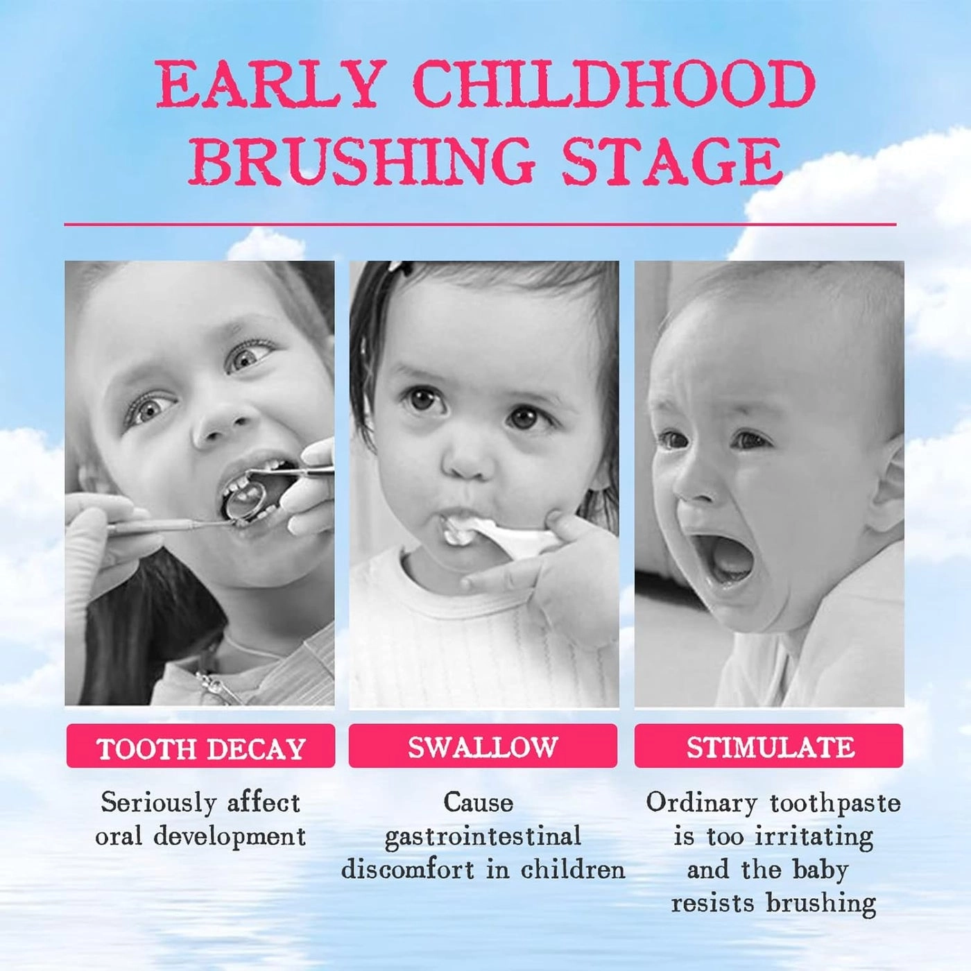 Foam Toothpaste - 60ml Kids Fluoride Free