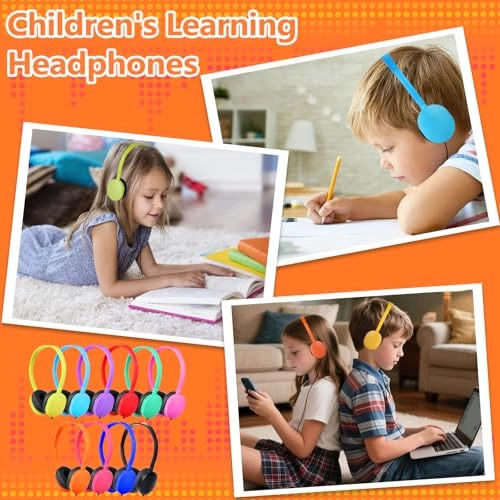 USB Type C Kids Wired Headphone 10 Pack